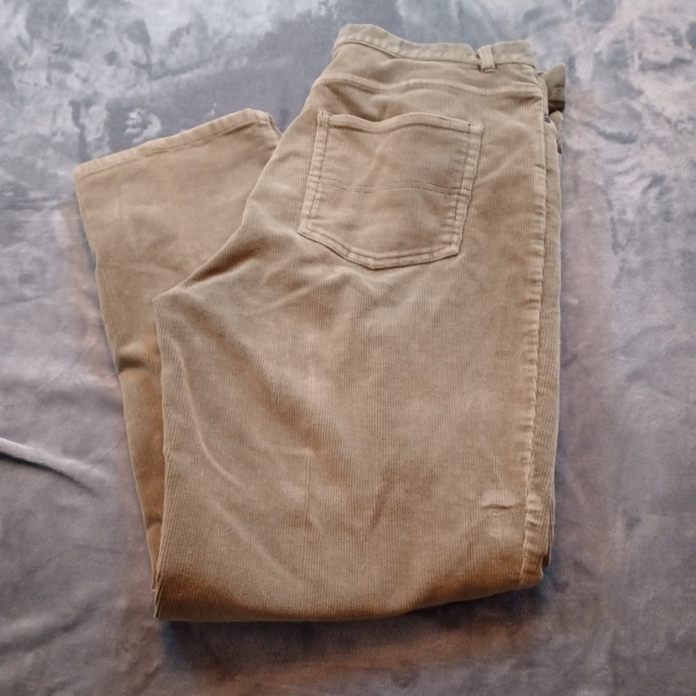 Pendleton Corduroy Pants Mens 36 Country Traditional Chino Preppy Green Stretch‎